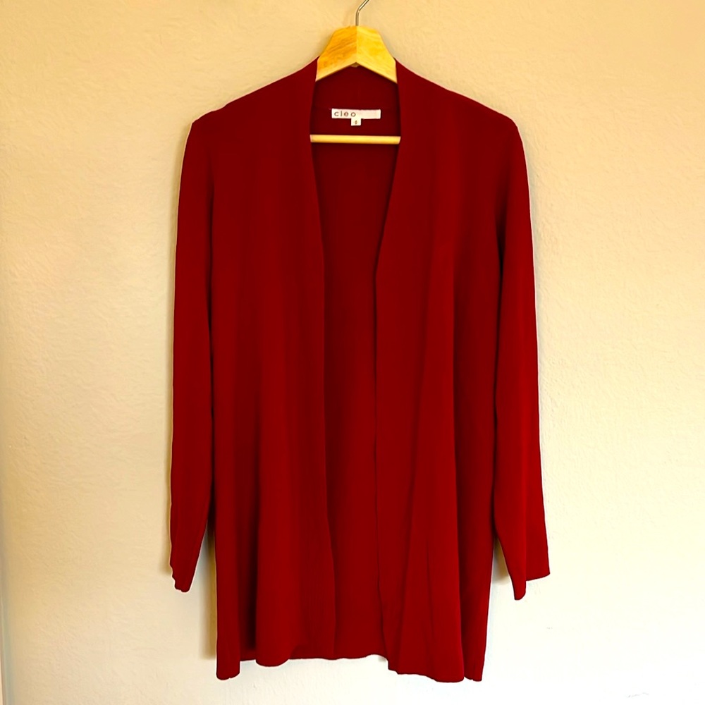 Cleo red duster - medium
